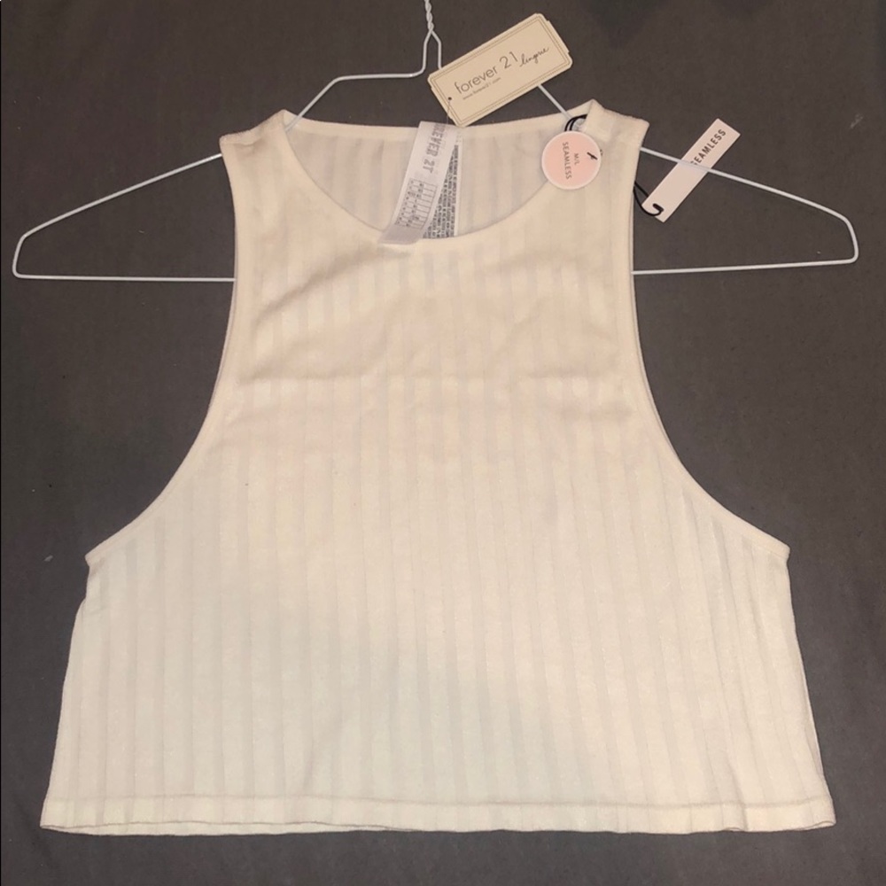Cute high neck tank